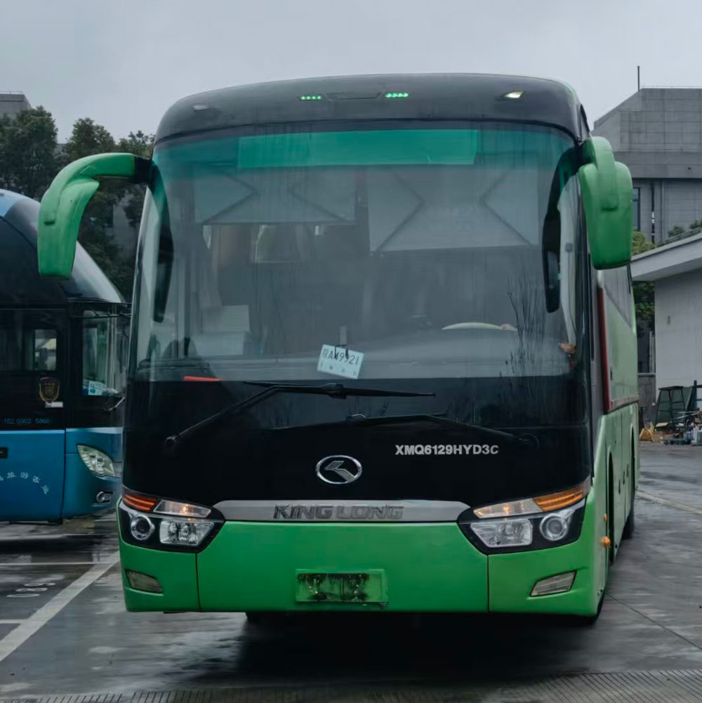 Autobús usado diésel Kinglong de 53 asientos