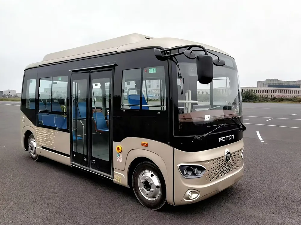 Autobús eléctrico puro usado de 19 asientos