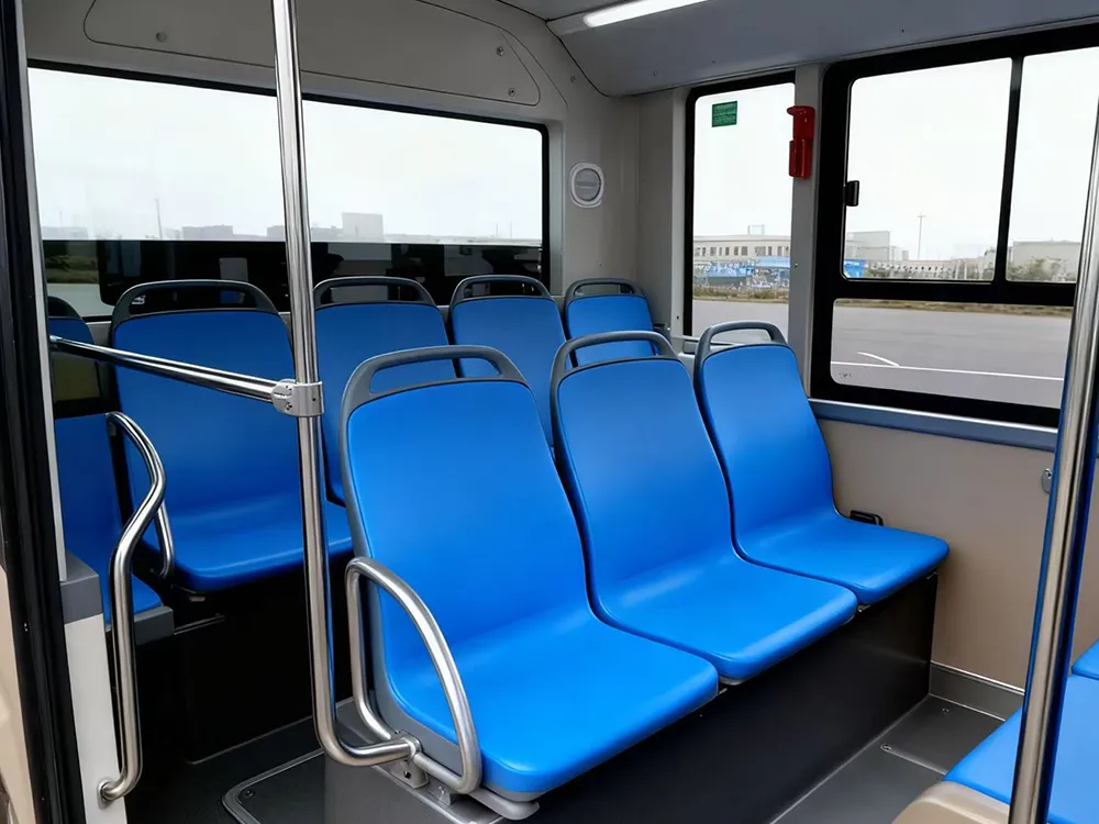 Autobús eléctrico puro usado de 19 asientos