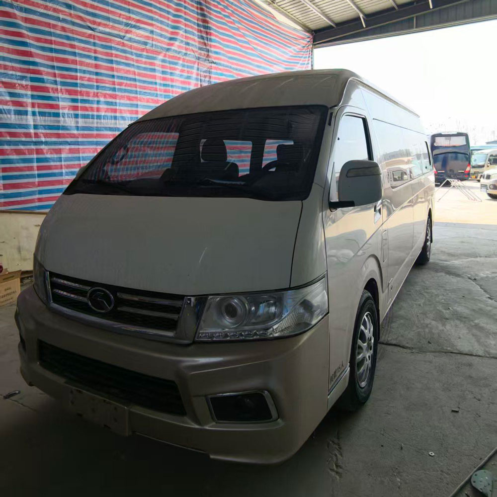 Autobús diésel usado Kinglong de 15 asientos