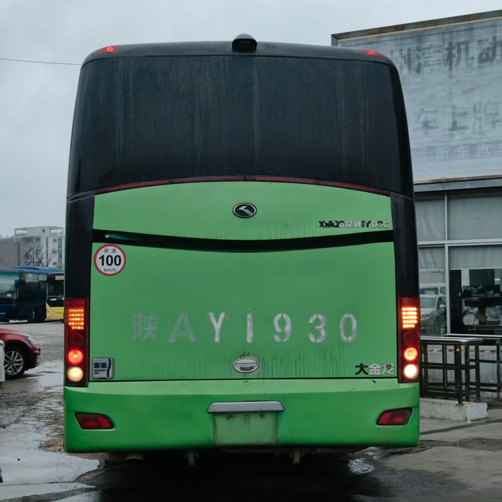 Autobús usado diésel Kinglong de 53 asientos
