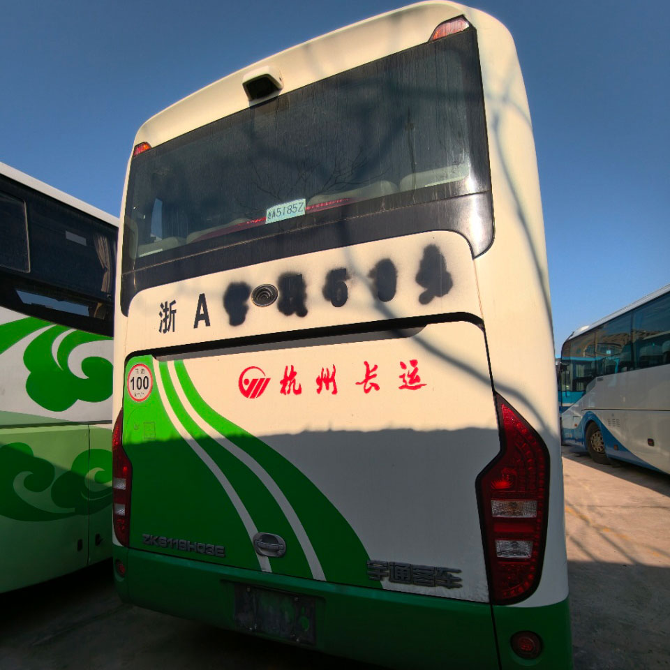 Autobús usado diésel Yutong de 11 m