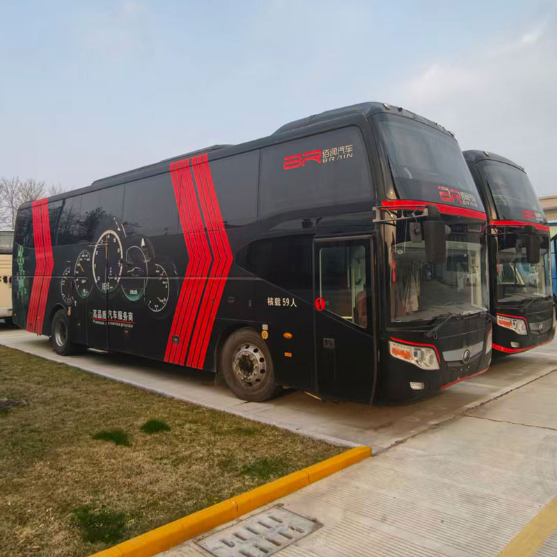 Yutong 59 asientos de autobús diésel de segunda mano