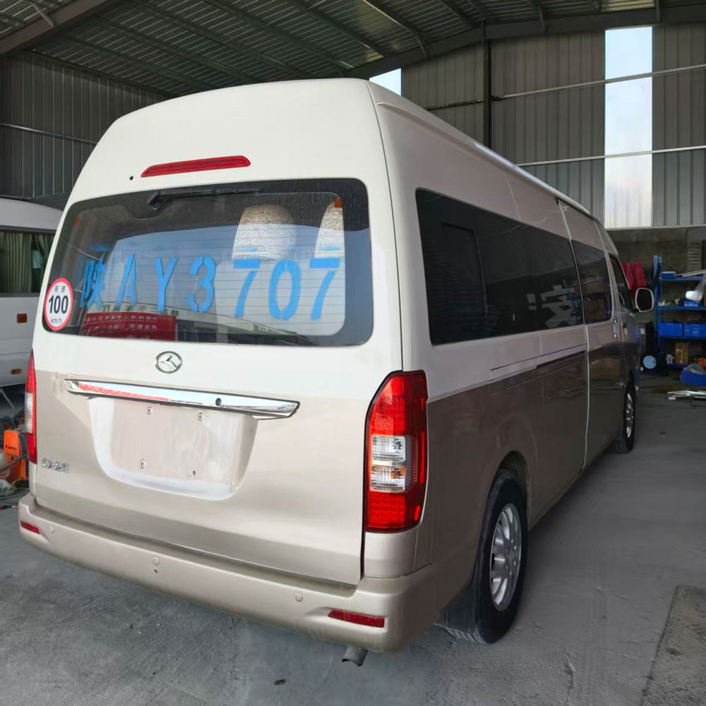 Autobús diésel usado Kinglong de 15 asientos