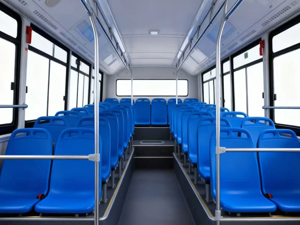 Autobús híbrido usado de 41 asientos