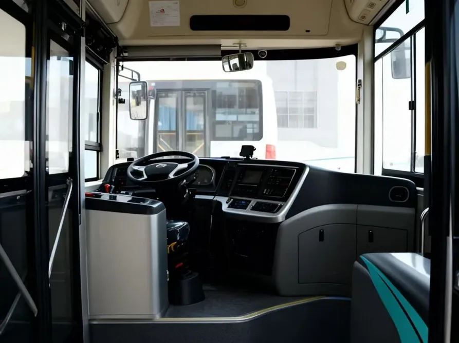 Autobús eléctrico puro usado con 97 asientos