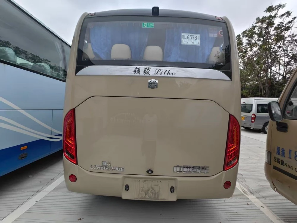 Autobús diésel usado Zhongtong de 6 m